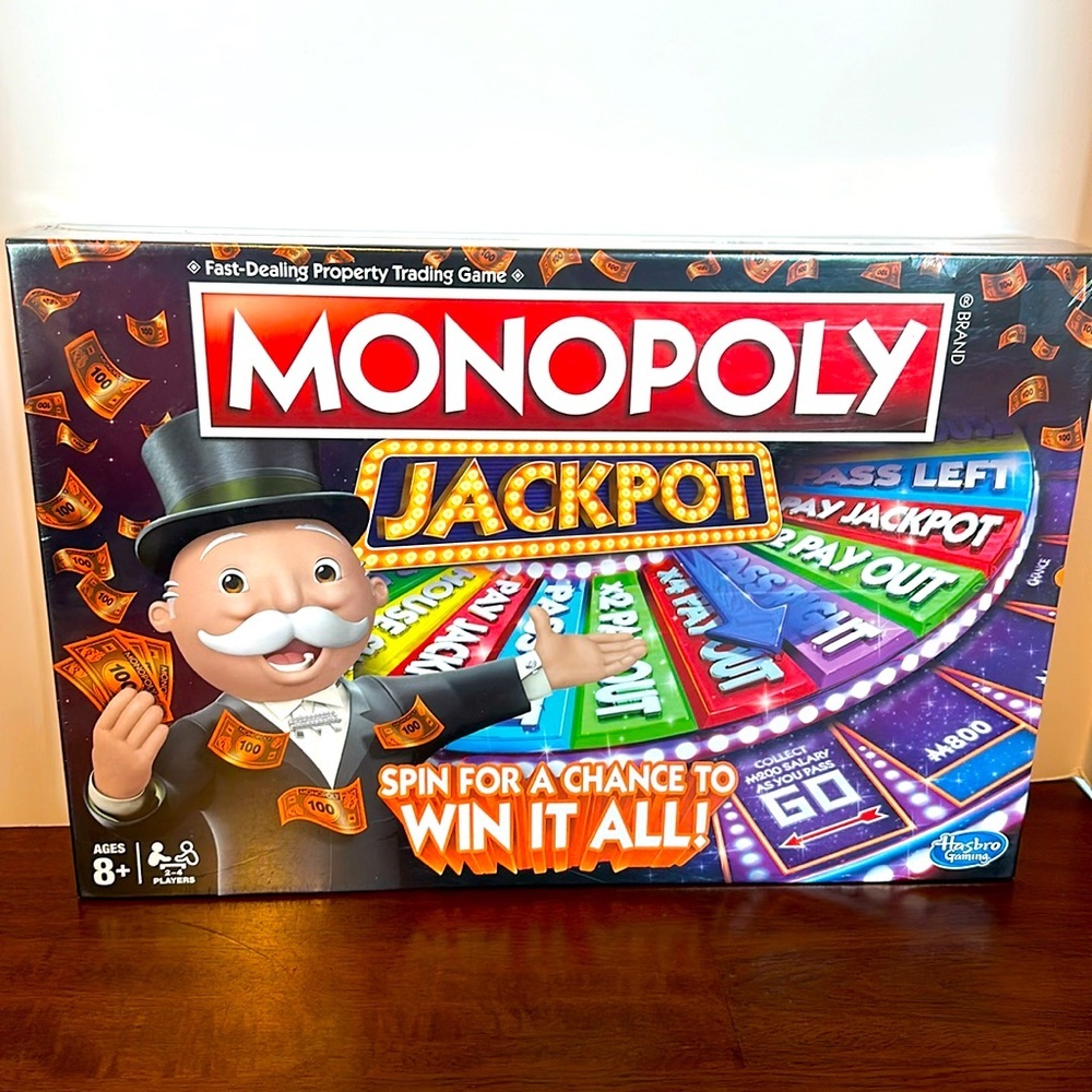 Monopoly Jackpot Hasbro New